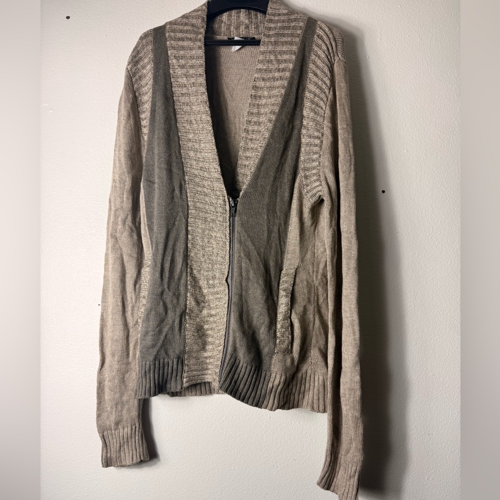 VENUS Taupe Knit Pullover